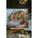 Kit de point de croix "Jardins côtiers" 31x40 SK297