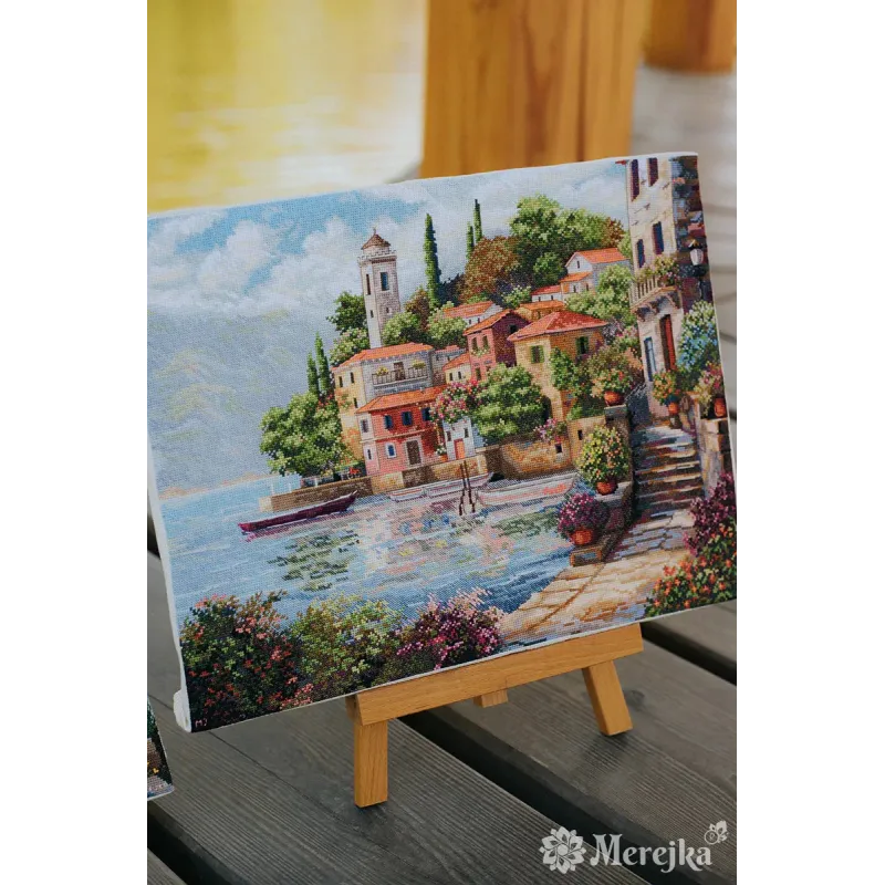 Cross stitch kit "Coastal Gardens" 31x40 SK297