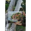 Cross stitch kit "Coastal Gardens" 31x40 SK297