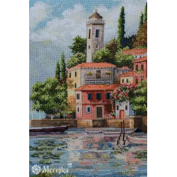 Cross stitch kit "Coastal Gardens" 31x40 SK297
