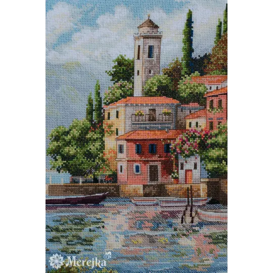 Kit de point de croix "Jardins côtiers" 31x40 SK297