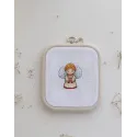 12,5x14,5 cm quadratischer Flexi-Reifen (weiß) 230-11WHT