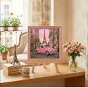 Mittelgroßes Perlenstickset "La Vie en rose" 20 x 20 cm AAMB-141