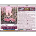 Средний набор для вышивки бисером "La Vie en rose" 20 х 20 см AAMB-141