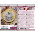 Cross-stitch kit "Spring saffron" 15 х 15 cm AAHM-097