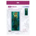 Cross Stitch Kit "The Moon after A. Mucha's Artwork" 20x48 cm SR2340