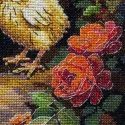 Kit de point de croix "Poule dans la cour" 23 х 30 cm AAH-326