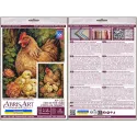 Cross-stitch kit "Hen in the Yard" 23 х 30 cm AAH-326