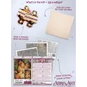 Cross-stitch kit "Hen in the Yard" 23 х 30 cm AAH-326