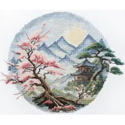 Cross-stitch kit "A qiuet place" 34 х 28 cm AAH-319