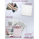Kit point de croix "Un endroit calme" 34 x 28 cm AAH-319