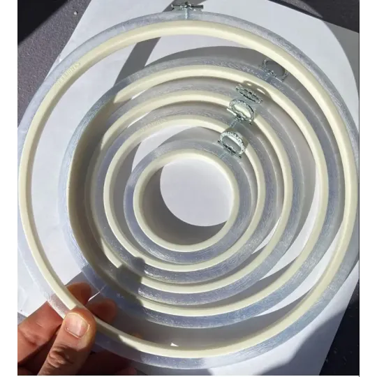 20,5 cm Round Flexi Hoop (transparent) 230-4TRANSP
