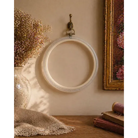 20,5 cm Runder Flexi Hoop (transparent) 230-4TRANSP