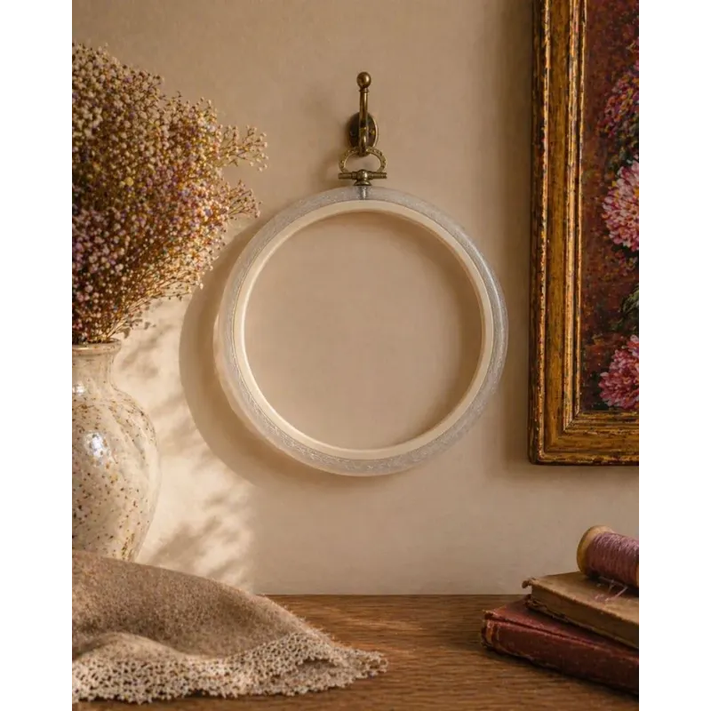 20,5 cm apvalus „Flexi Hoop“ (skaidrus) 230-4TRANSP