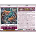 Kit de broderie de perles de taille moyenne "Danser parmi les vagues" 20 x 20 cm AAMB-142