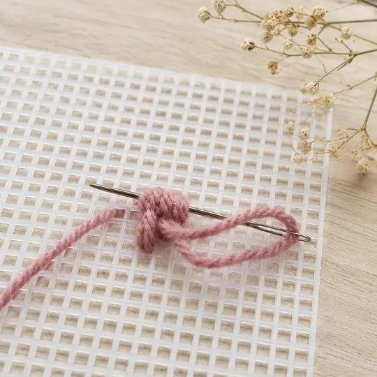 Metal needles (for 5,7 canvas, yarn) 2 pcs A2102