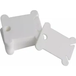 Plastic floss bobbins 37x40mm 40pcs A2100