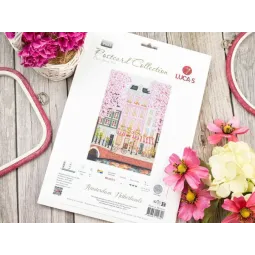 Cross Stitch Kit Amsterdam, Netherlands 17.5x26 cm SBPK01