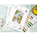 Siuvinėjimo kryželiu rinkinys Positano, Italija 17,5x26 cm SBPK02