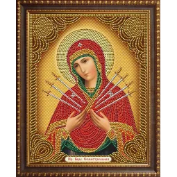 Diamantmalerei-Set Ikone Sieben Pfeile 22*28 cm AZ-5011