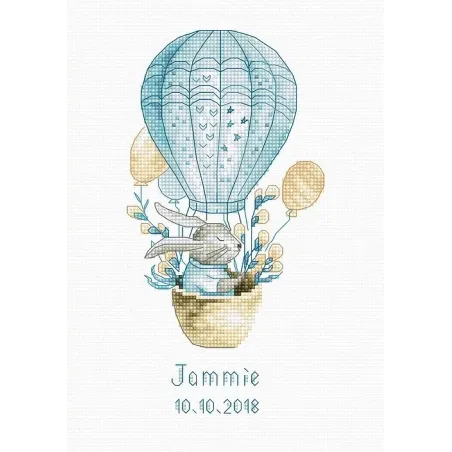 Lapin dans un ballon volant SB1150