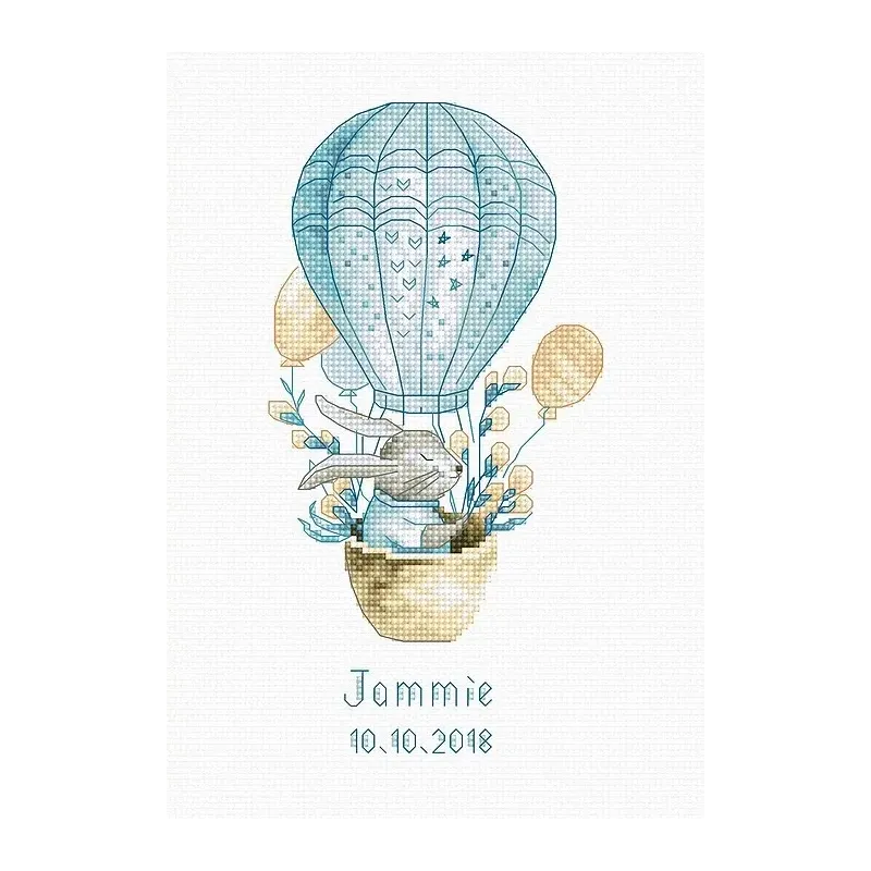 Lapin dans un ballon volant SB1150