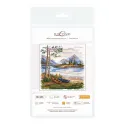 Kit de point de croix "Nuit dans la nature" 16*16 cm SNV-956