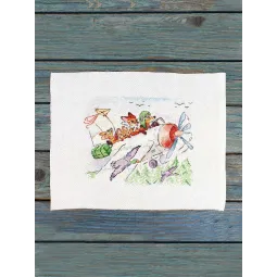 Cross stitch kit "Let's fly south" 15*20 cm SM-1250