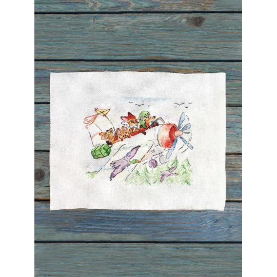 Cross stitch kit "Let's fly south" 15*20 cm SM-1250