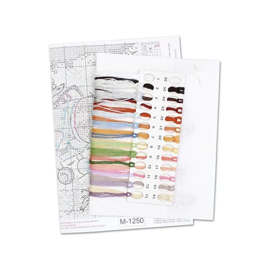Kreuzstich-Set "Fliegen wir nach Süden" 15*20 cm SM-1250