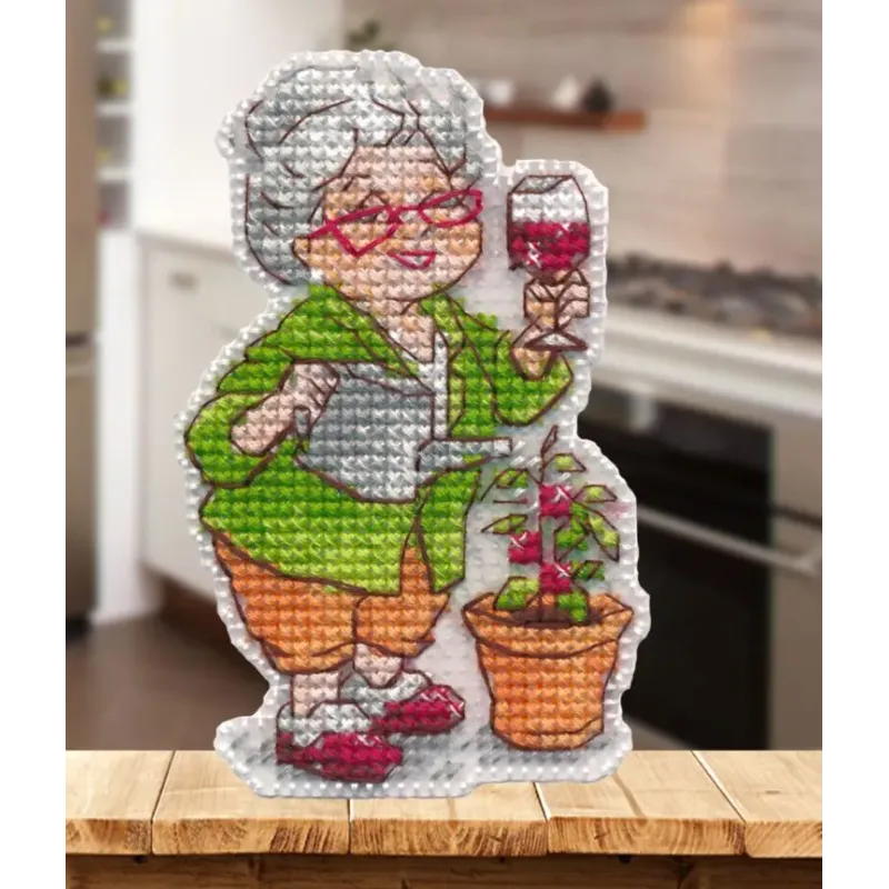 Cross stitch kit "Magnet. Joy in the little things" 5.5×8.6 cm S1729