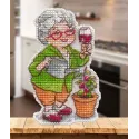 Cross stitch kit "Magnet. Joy in the little things" 5.5×8.6 cm S1729