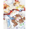 Cross stitch kit "Festive dinner" 15*20 cm SM-1249