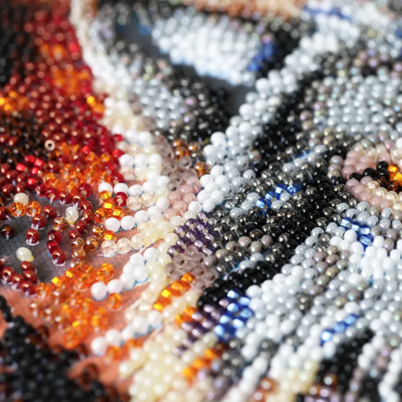 Main Bead Embroidery Kit "Alpha Wolf" 22 х 33 cm AAB-981