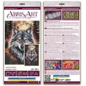 Haupt-Perlenstick-Set "Alpha Wolf" 22 x 33 cm AAB-981