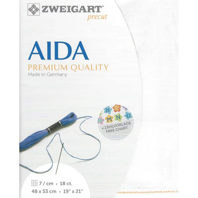 Supjaustyta smulki aida 48x53 cm 37931014853