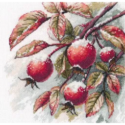 Cross stitch kit "Winter dreams" 17×17 cm S1735