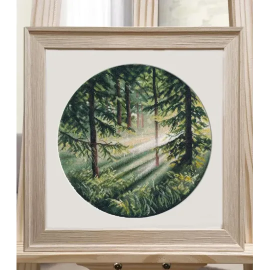 Kreuzstich-Set "Lichtspiel" 25x25 cm S1730