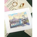 Набор для вышивания "На берегу реки" 25*20 см SNV-1014