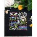 Cross stitch kit "Sampler. Twilight in the Mountains" 19*19 cm SNV-1030