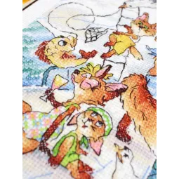 Cross stitch kit "Sea trip" 20*16 cm SM-1248