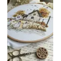 Cross stitch kit "Mistresses of the yard" 22.5 x 21 cm SANH-08
