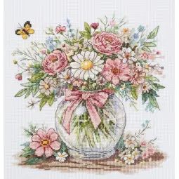 Kreuzstich-Sets "Blumenstimmung" 21 х 22 cm AAH-325