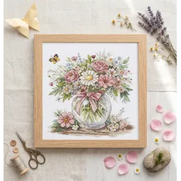 Cross-stitch kits "Floral mood" 21 х 22 cm AAH-325