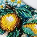 Main Bead Embroidery Kit Collar “Citrus Tenderness” 25 х 27 cm AADC-006