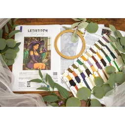 Kreuzstich-Set "Vertrauter Favorit" 23 × 29 cm SLETIL9991