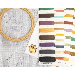 Kit de point de croix "Le Favori de la Famille" 23 × 29 cm SLETIL9991
