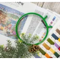 Kreuzstich-Set "Weihnachtstrailer" 42x30 cm SLETIL9990