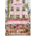 Kit point de croix "Sweet Parisian Street" 19x27 cm SLETIL9988