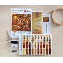 Kreuzstich-Set "Leseecke" 31,59 × 28,42 cm AVA-P111